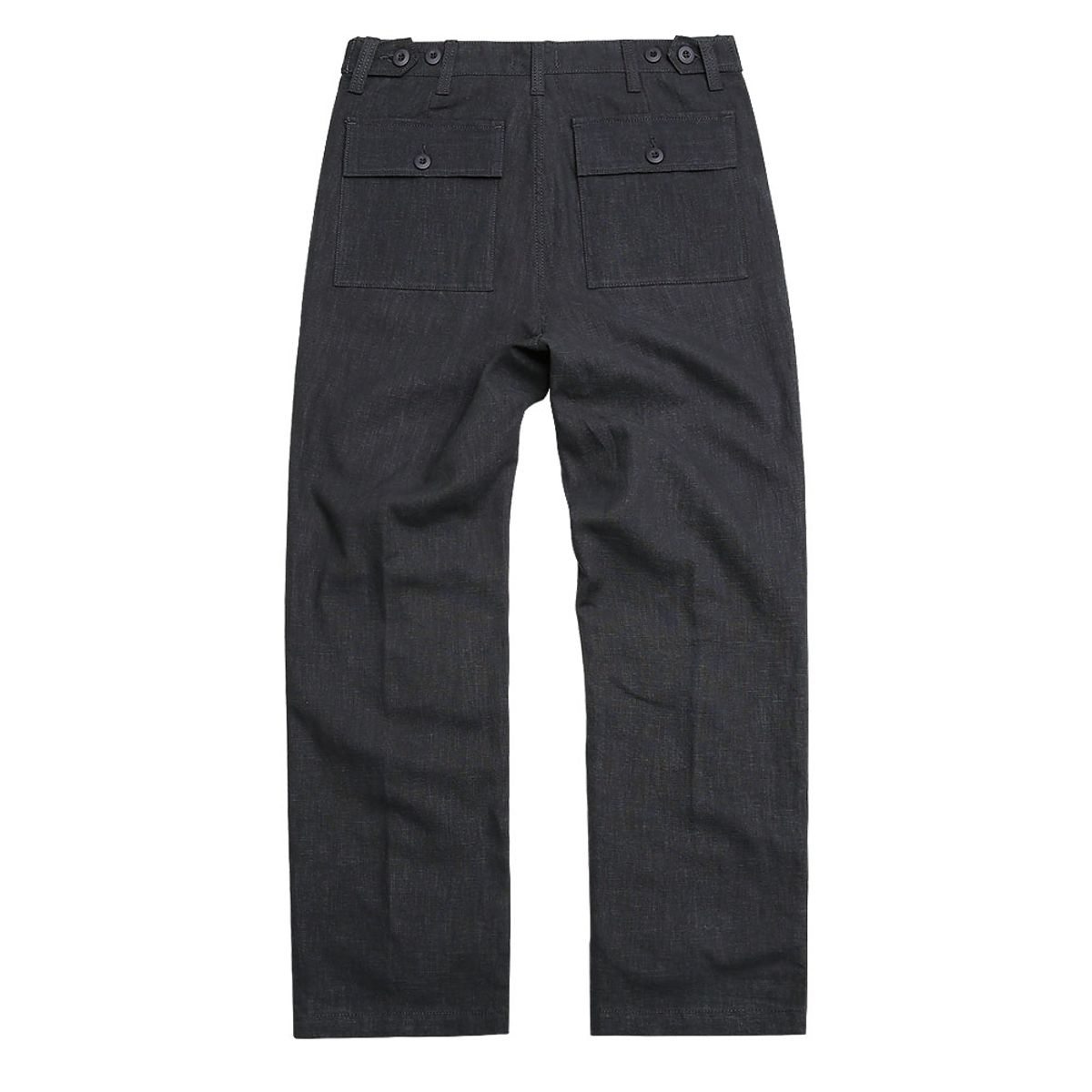 솔티(SORTIE) Utility Linen Fatigue Pants (Charcoal)
