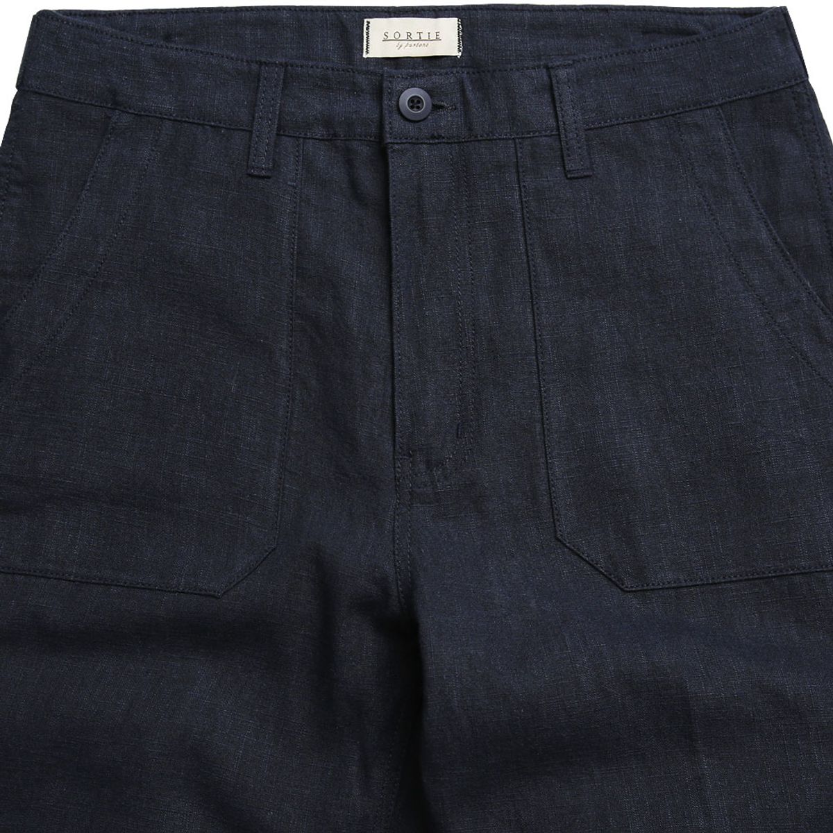 솔티(SORTIE) Utility Linen Fatigue Pants (Navy)