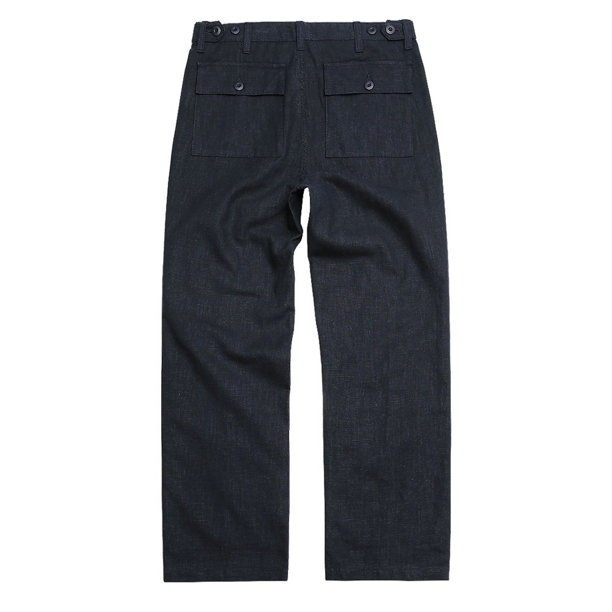 솔티(SORTIE) Utility Linen Fatigue Pants (Navy)