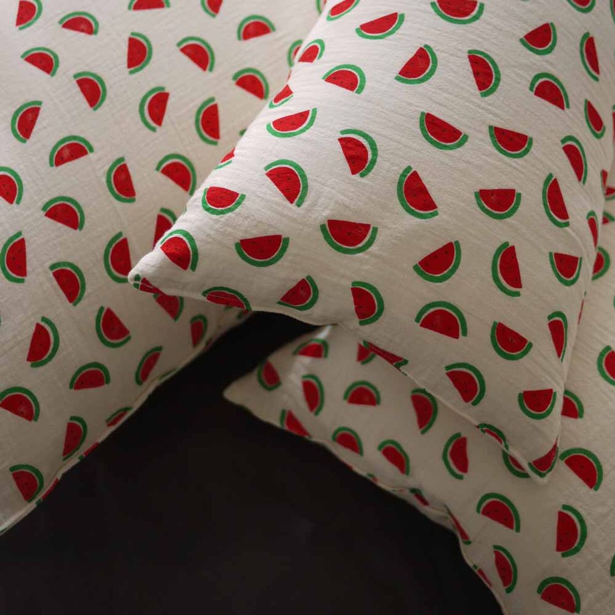 봄봄패브릭스(BOMBOM FABRICS) water melon gauze pillow case (3size), 거즈베개