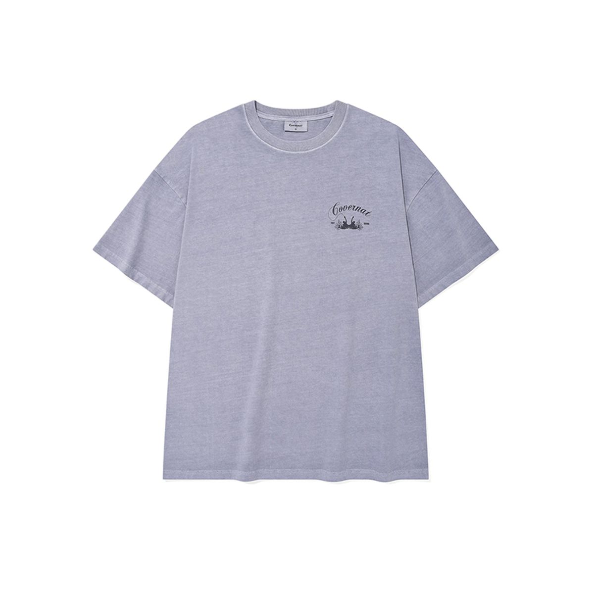 커버낫(COVERNAT) 써퍼 다잉 그래픽 티셔츠 Purple