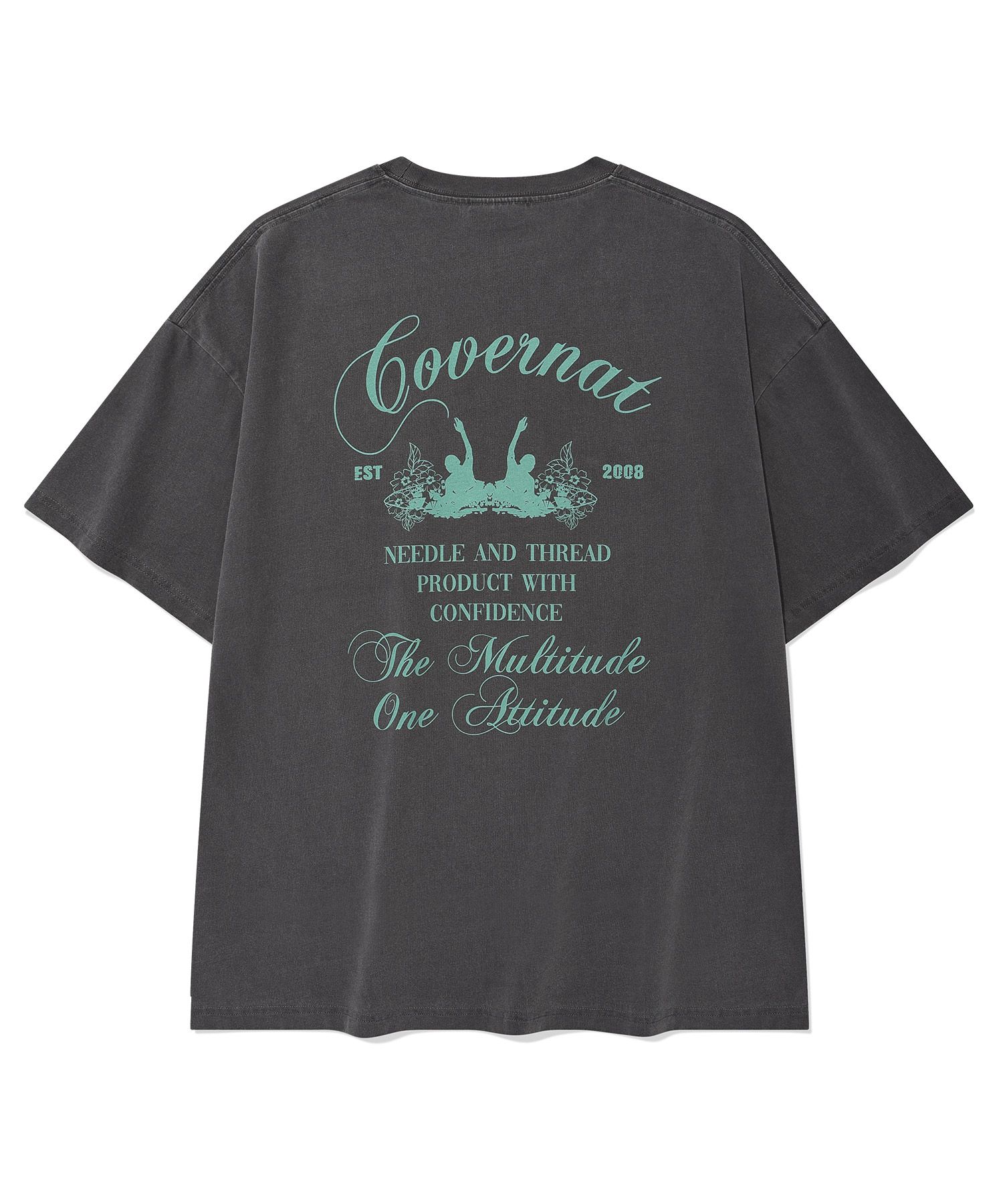 Tシャツ・カットソー COVERNAT Surfer Dying Graphic T-Shirt Purple Surfer Dying Graphic T-Shirt Purple - Covernat | 60% - Asian
