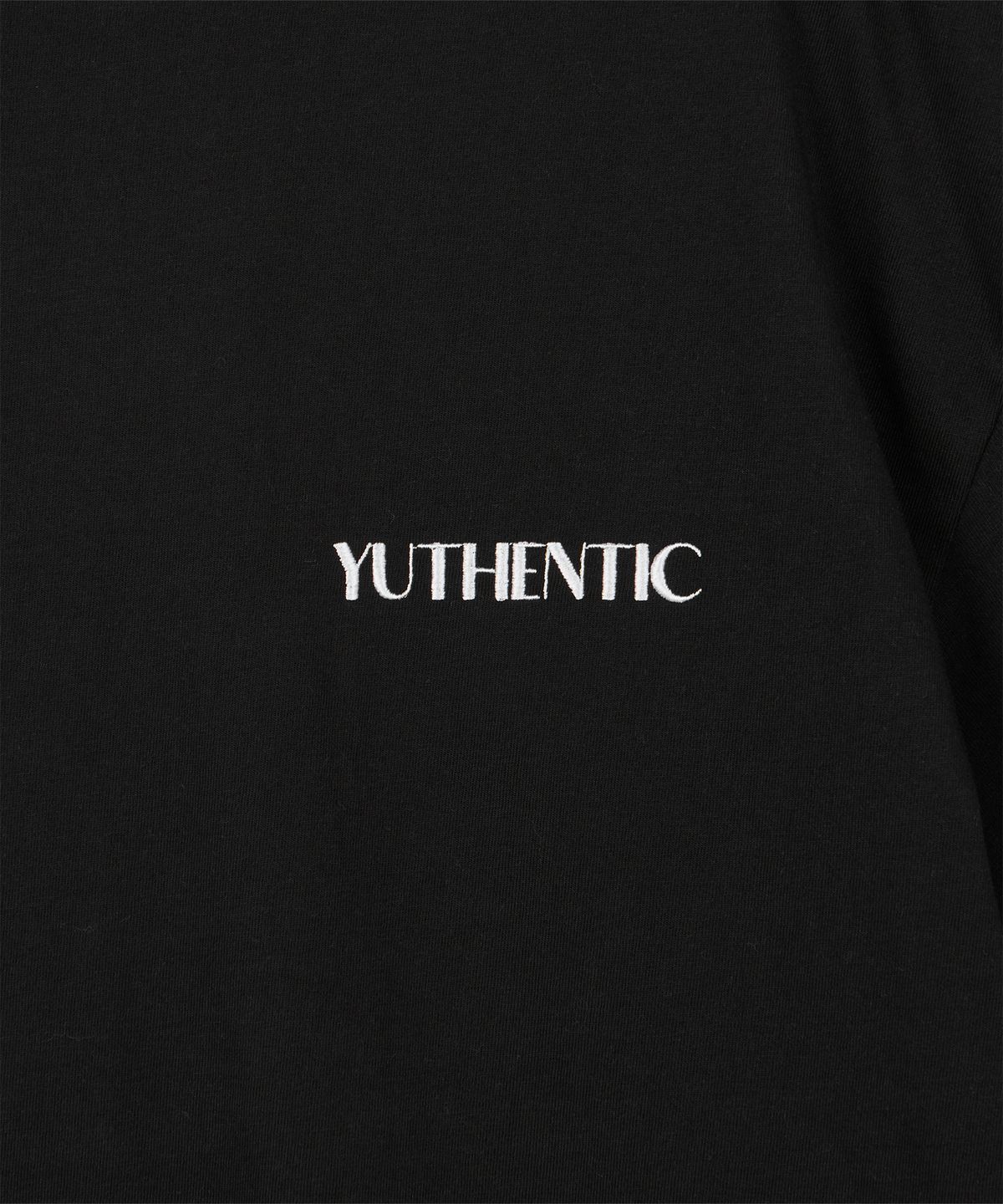 유센틱(YUTHENTIC) OG 로고 티셔츠 블랙 AW5ME43810