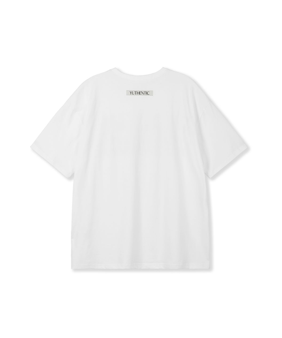 유센틱(YUTHENTIC) SIGNATURE 티셔츠 화이트 AW5ME44101