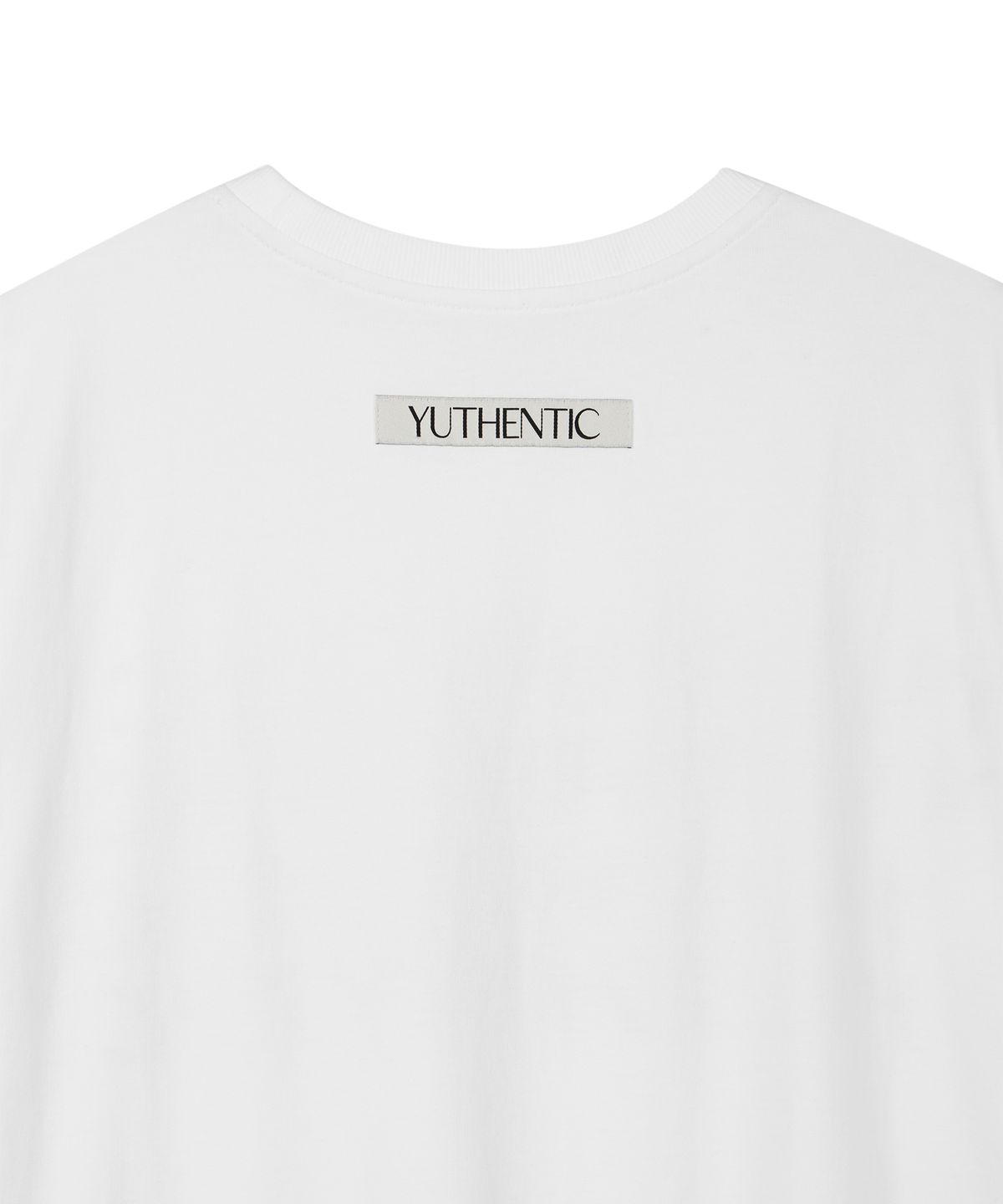 유센틱(YUTHENTIC) SIGNATURE 티셔츠 화이트 AW5ME44101