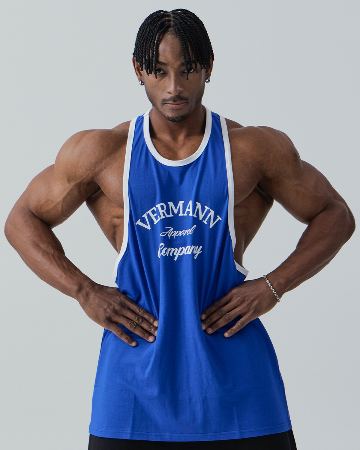 베르만 어패럴(VERMANN APPAREL) 컴퍼니 딥컷 나시 3colors