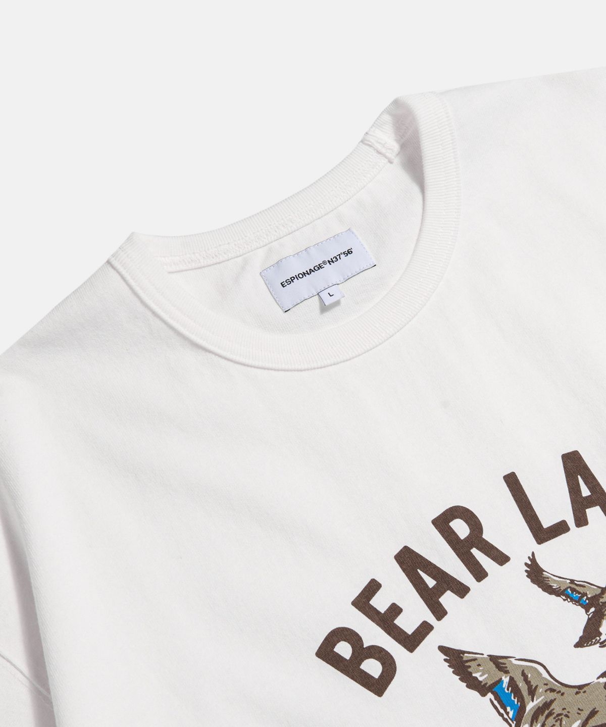에스피오나지(ESPIONAGE) Duck Camp Heavyweight Tee Off White