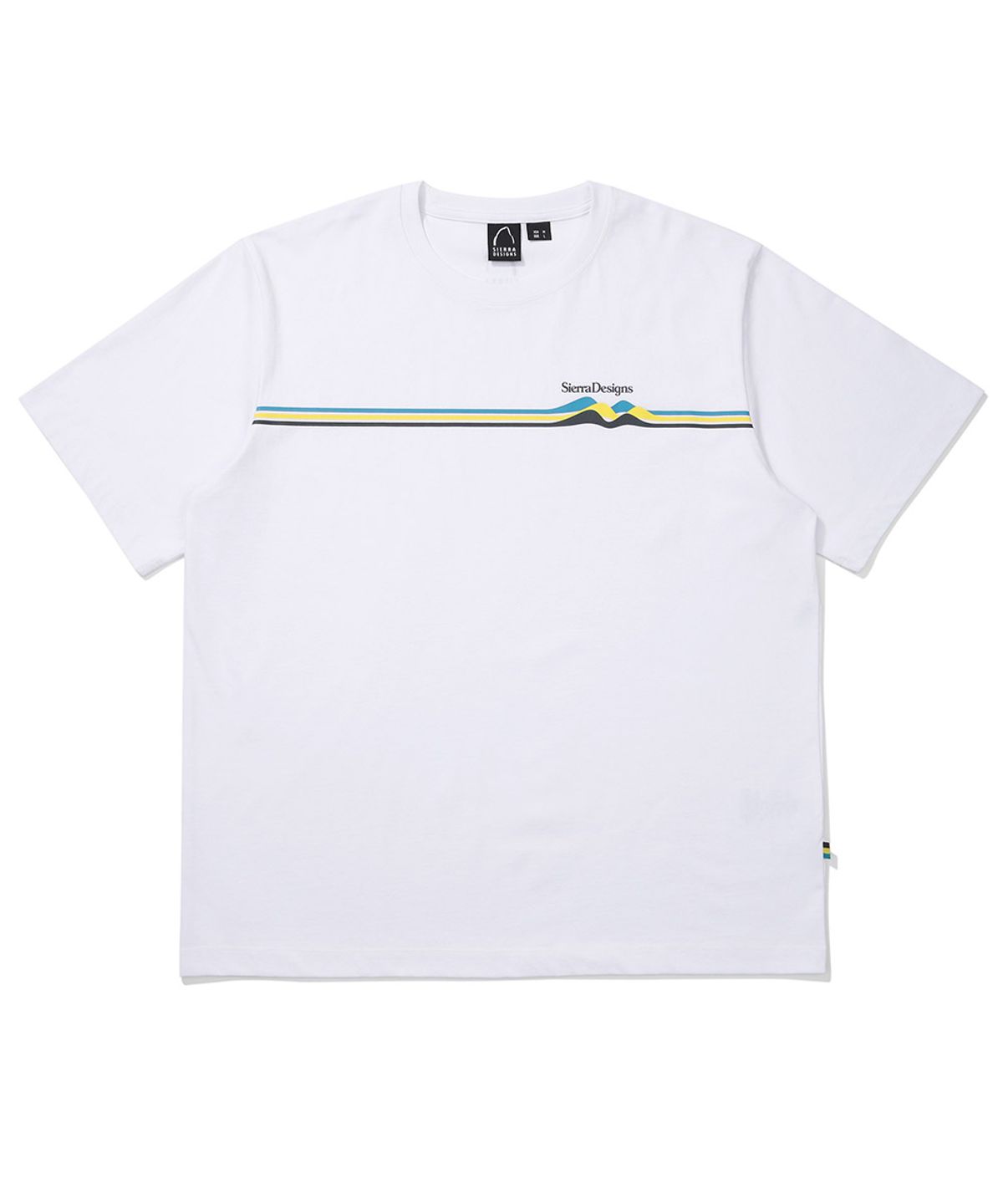 시에라디자인(SIERRA DESIGNS) 트라이컬러 칠라이트(CHILL-LITE) 반팔티셔츠 WHITE