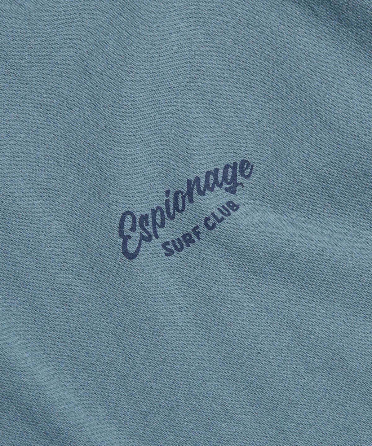 에스피오나지(ESPIONAGE) Surf Club Heavyweight Tee Faded Blue