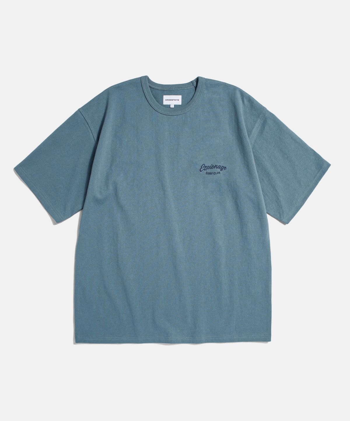 에스피오나지(ESPIONAGE) Surf Club Heavyweight Tee Faded Blue