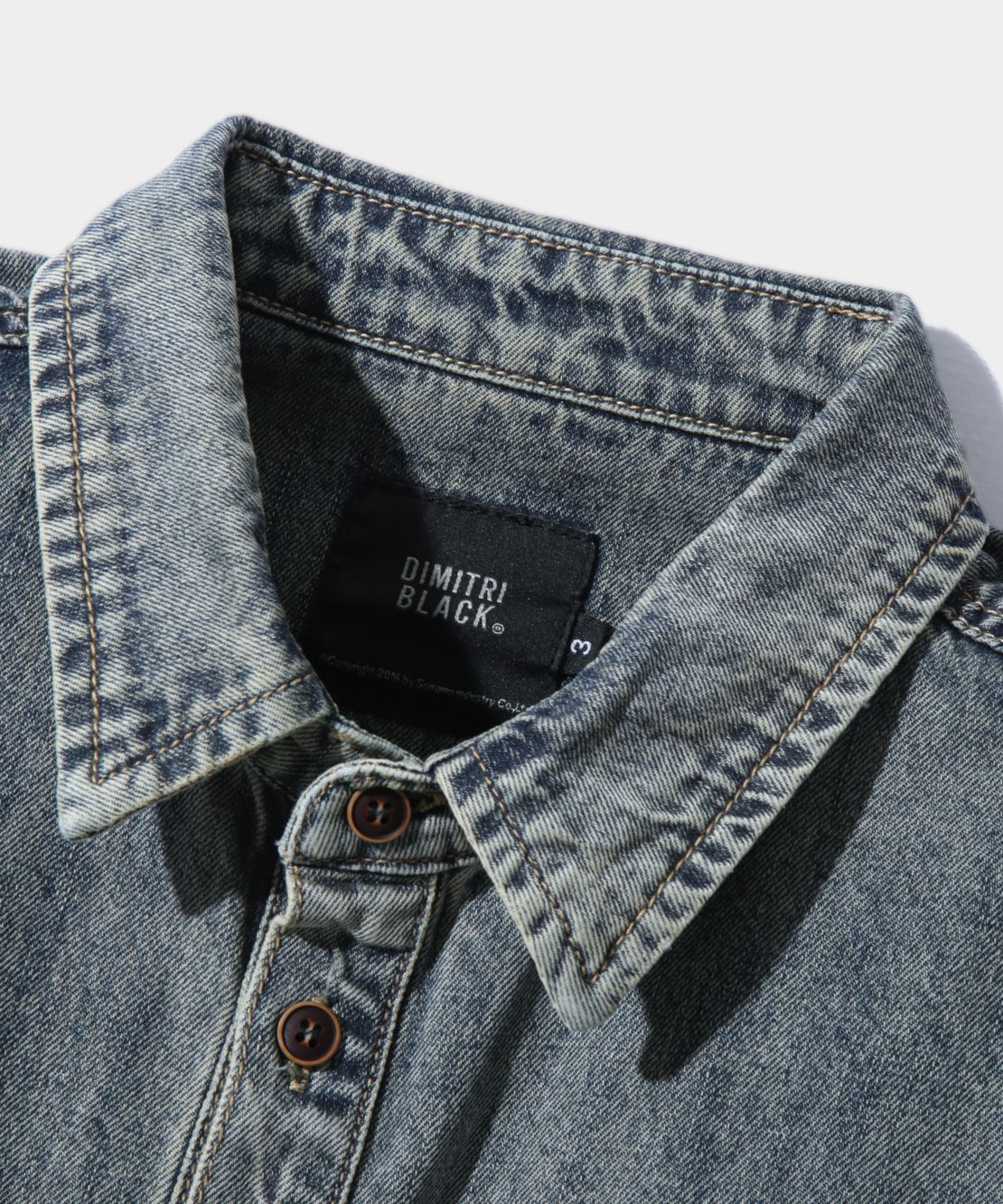 MUSINSA | DIMITRI BLACK Bio Essentials Denim Short Sleeve