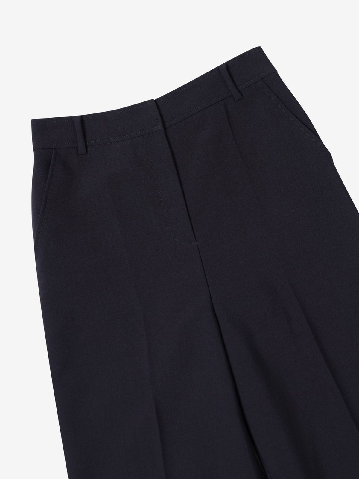 엘유브이엠(LUVM) HIGH-RISED STRAIGHT PANT_NAVY