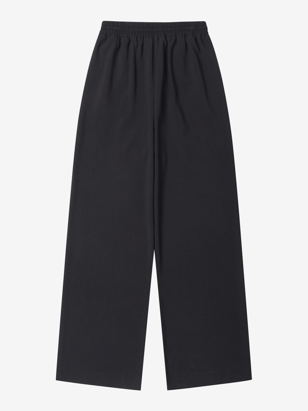 엘유브이엠(LUVM) WIDE LONG BANDING PANTS_BLACK
