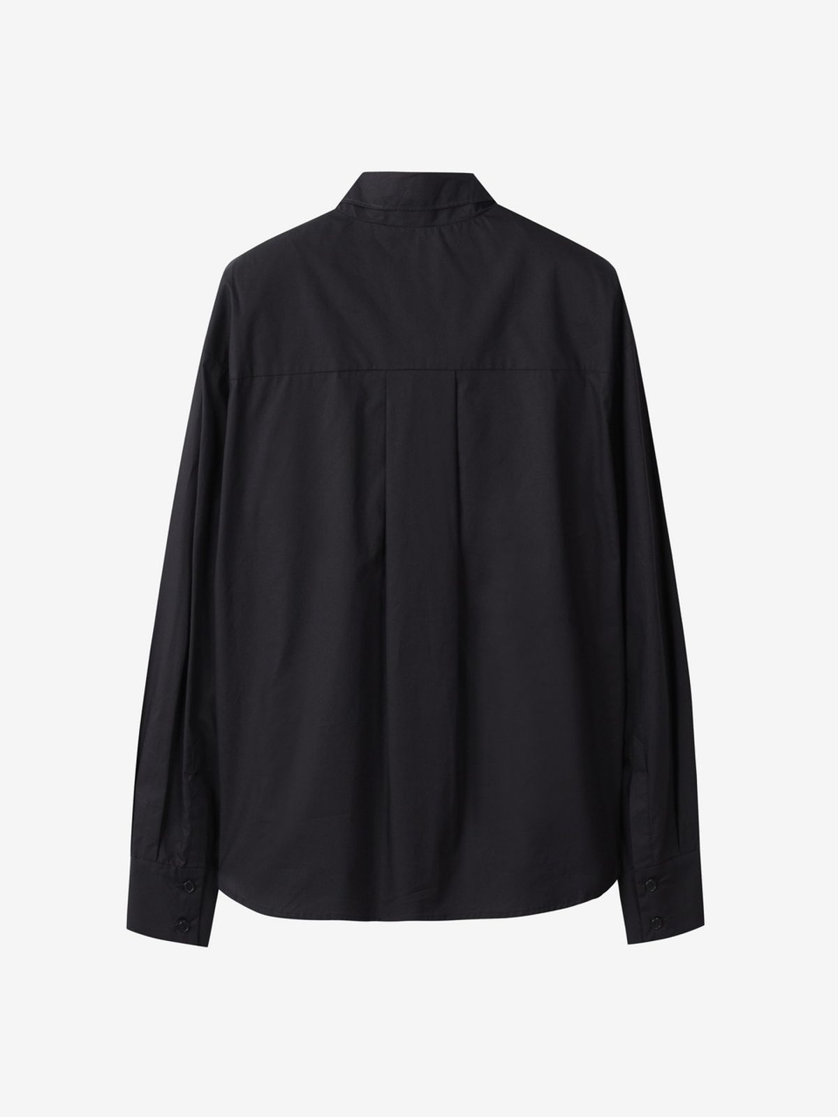 엘유브이엠(LUVM) COTTON TIE SHIRTS_BLACK