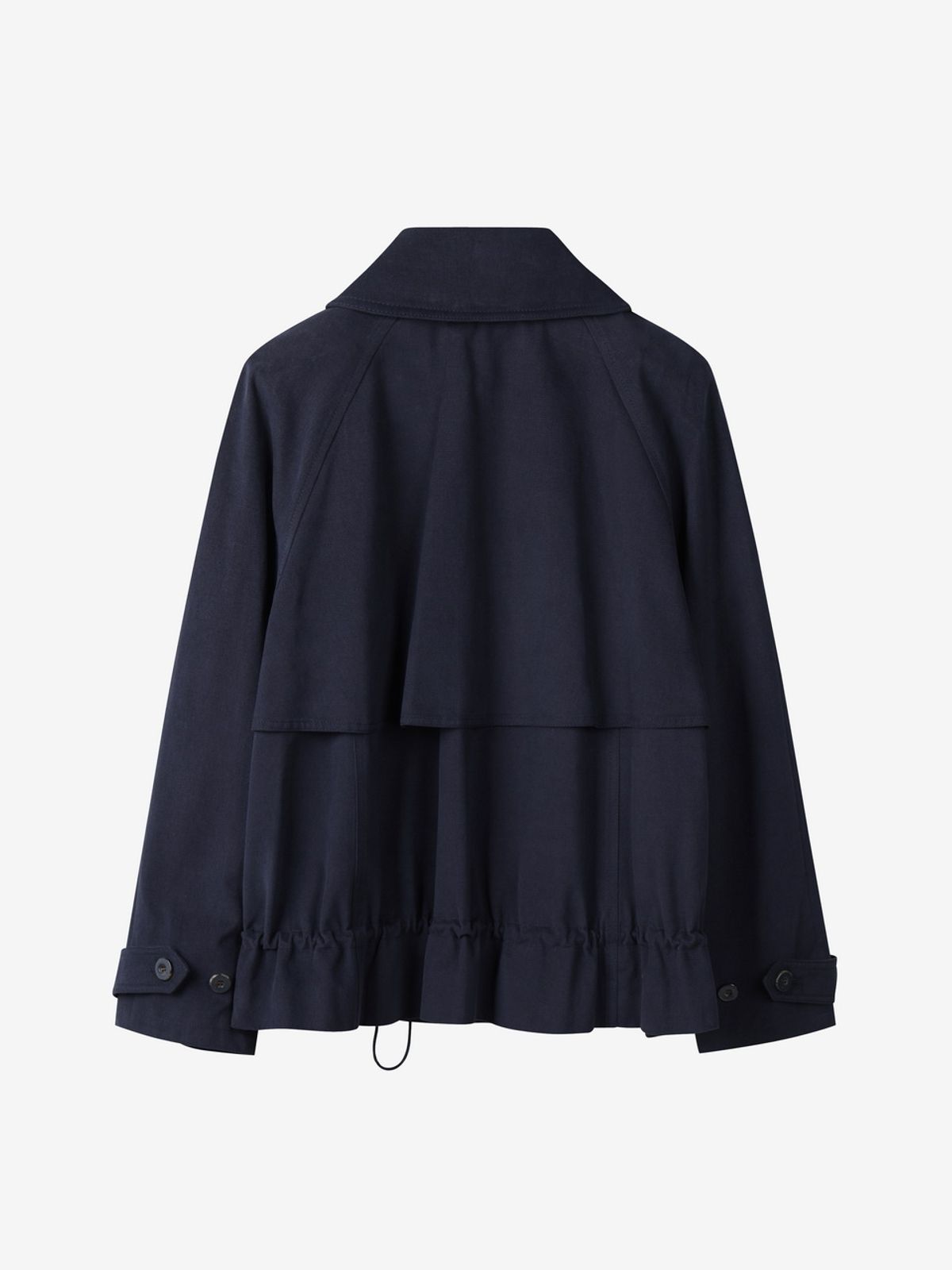 엘유브이엠(LUVM) STRING SHORT TRENCH_NAVY