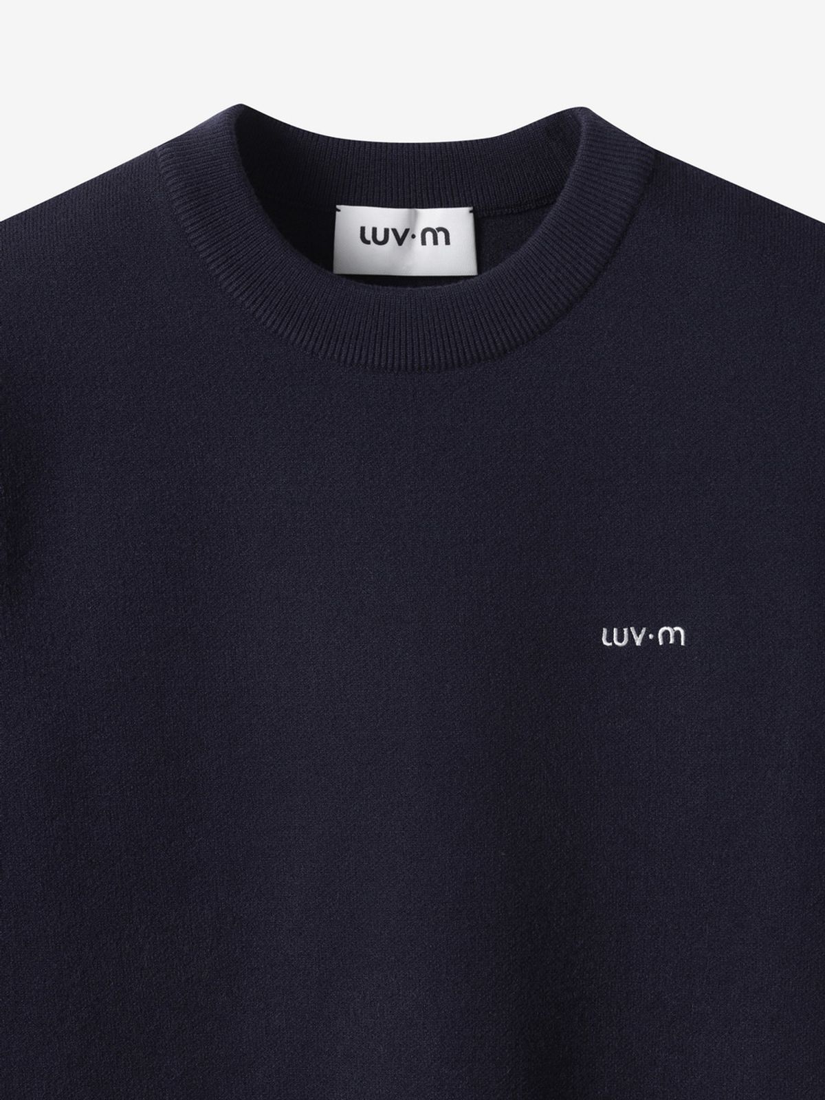 엘유브이엠(LUVM) WOOL KNIT DRESS_NAVY