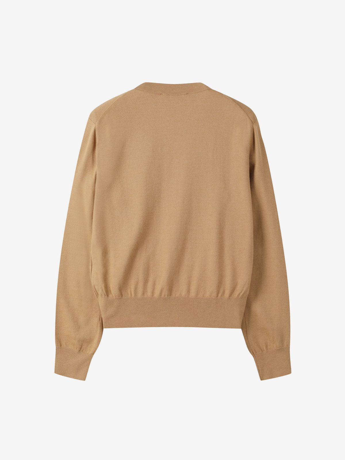 엘유브이엠(LUVM) BASIC KINT PULLOVER_CAMEL