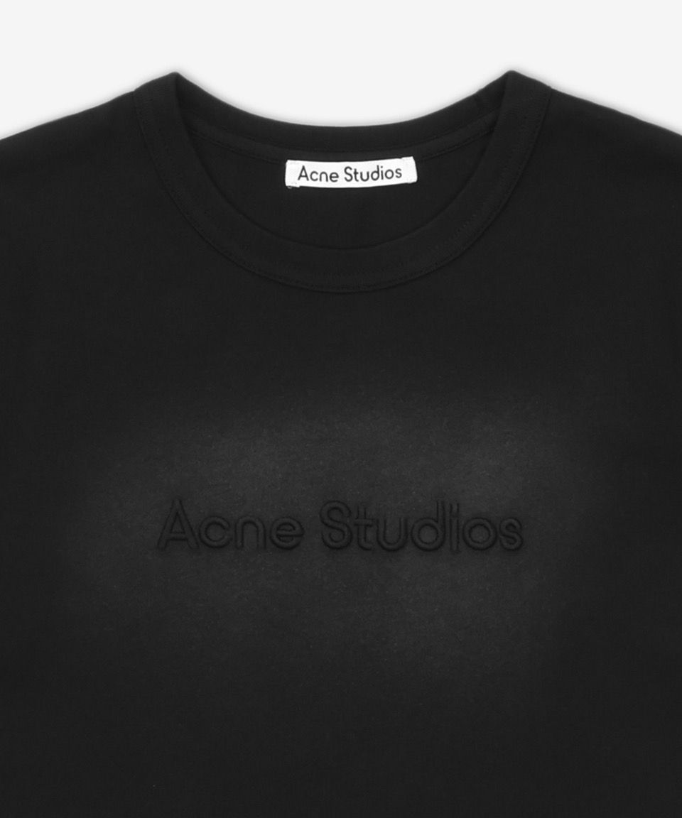 MUSINSA公式 | ACNE STUDIOS ロゴスリムフィット半袖Tシャツ