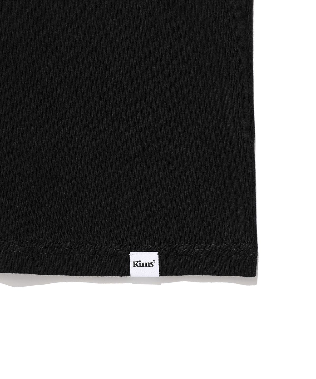 킴스 프레시 코튼 마켓(KIMS FRESH COTTON MARKET) (Unisex) Kims Heart Symbol Tee Black