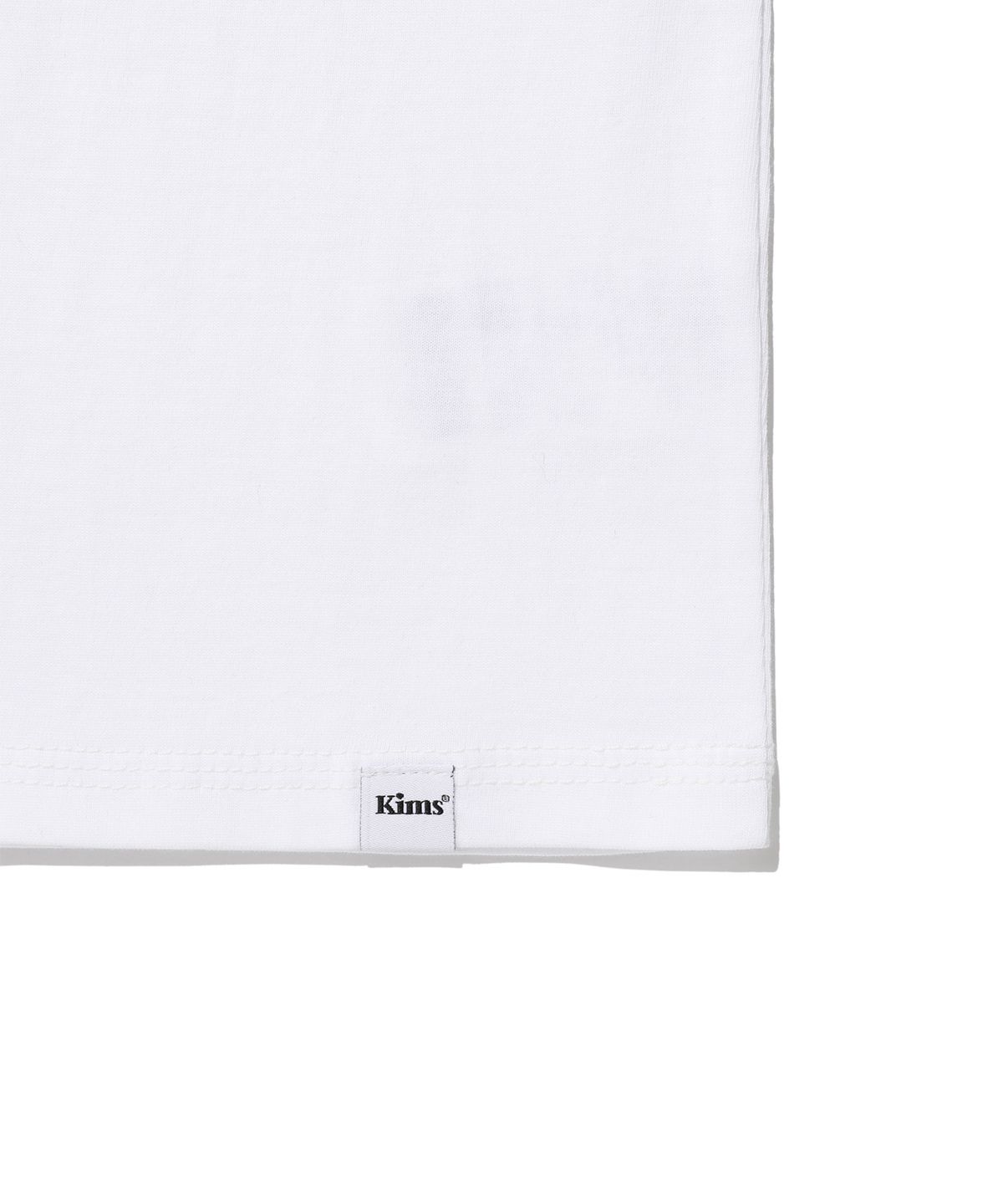 킴스 프레시 코튼 마켓(KIMS FRESH COTTON MARKET) (Unisex) Popcorn Flower Tee White