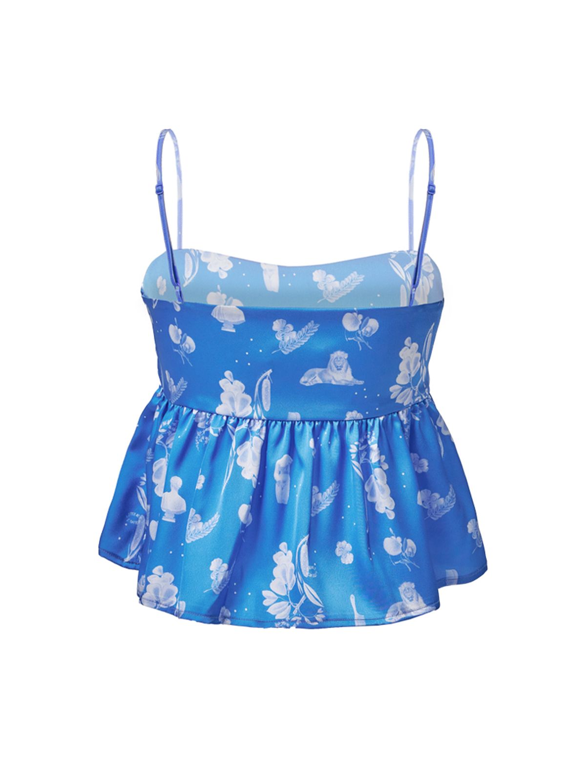 신스레터스(SHINS LETTERS) Vintage Riddle Top (Blue)
