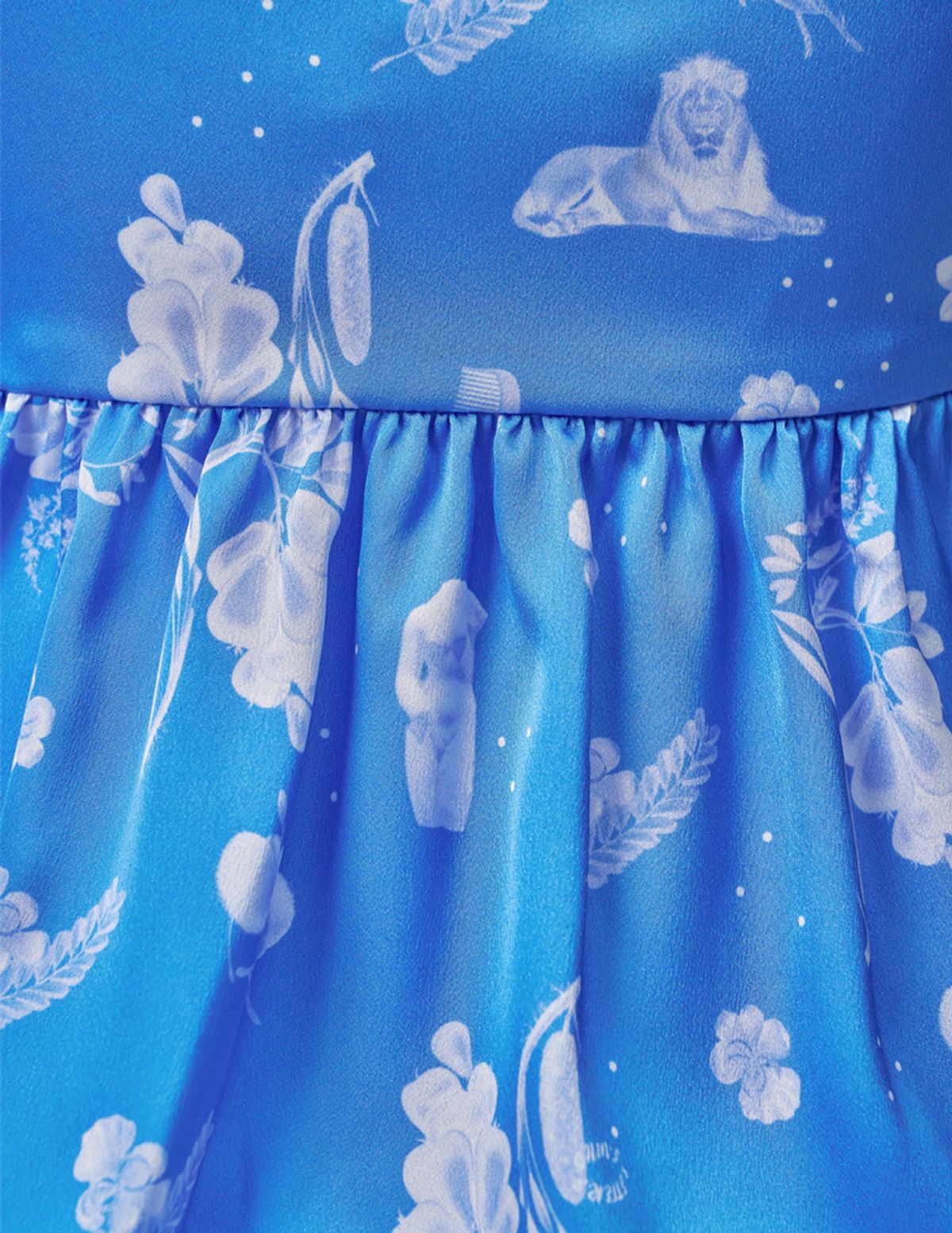 신스레터스(SHINS LETTERS) Vintage Riddle Top (Blue)