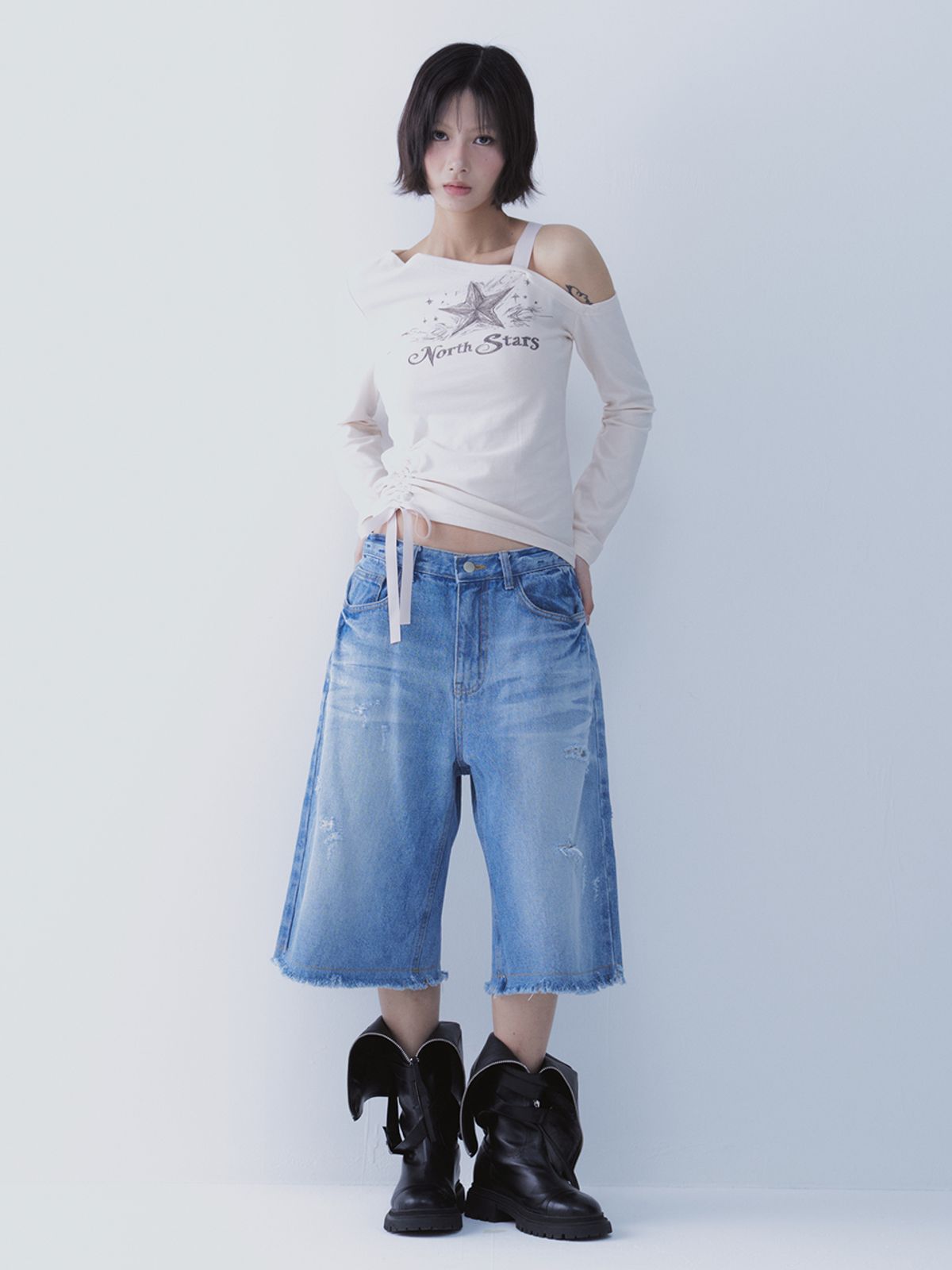 쎄쎄쎄(SETSETSET) BAN DENIM PANTS