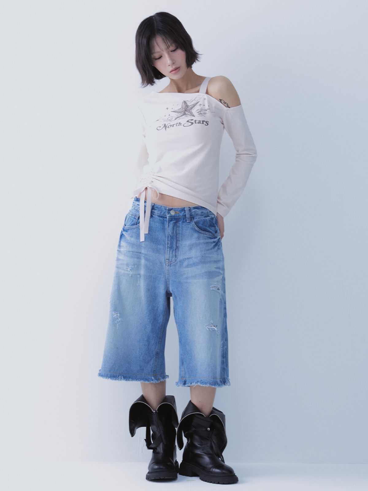 쎄쎄쎄(SETSETSET) BAN DENIM PANTS