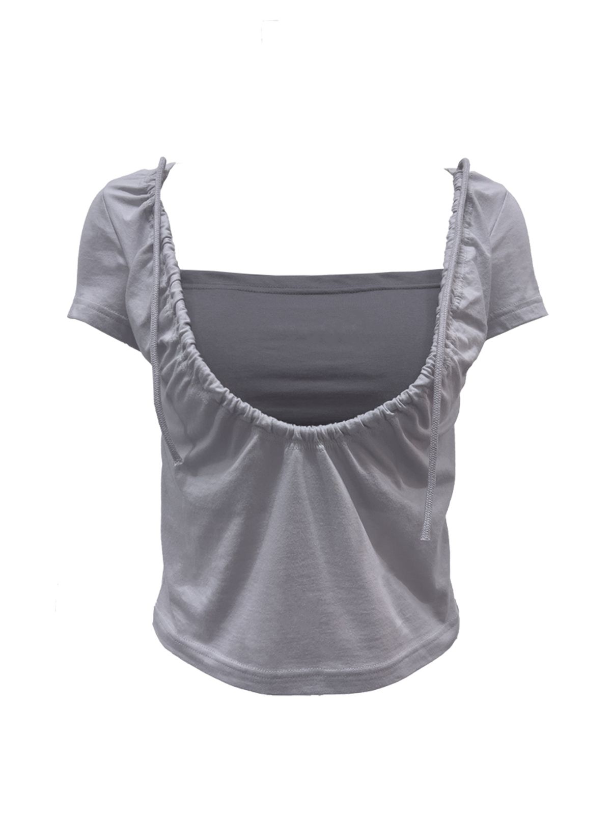 쎄쎄쎄(SETSETSET) LUNA VEIL HOODIE T-SHIRTS LAVENDER