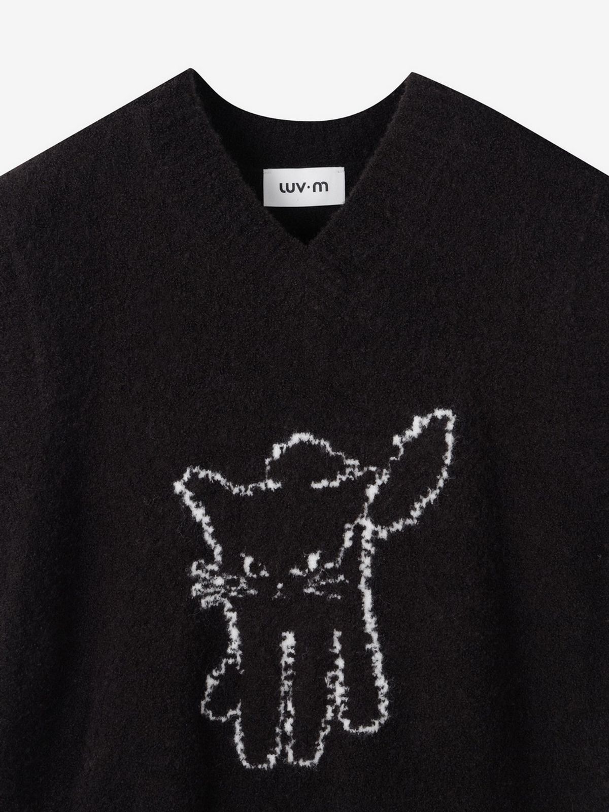 엘유브이엠(LUVM) LUVMITCHI VEST UNISEX_BLACK