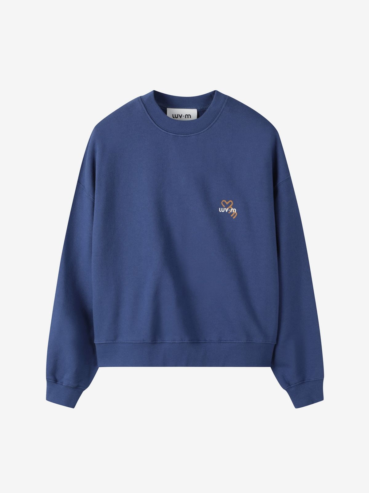 엘유브이엠(LUVM) BASIC SWEATSHIRT_BLUE