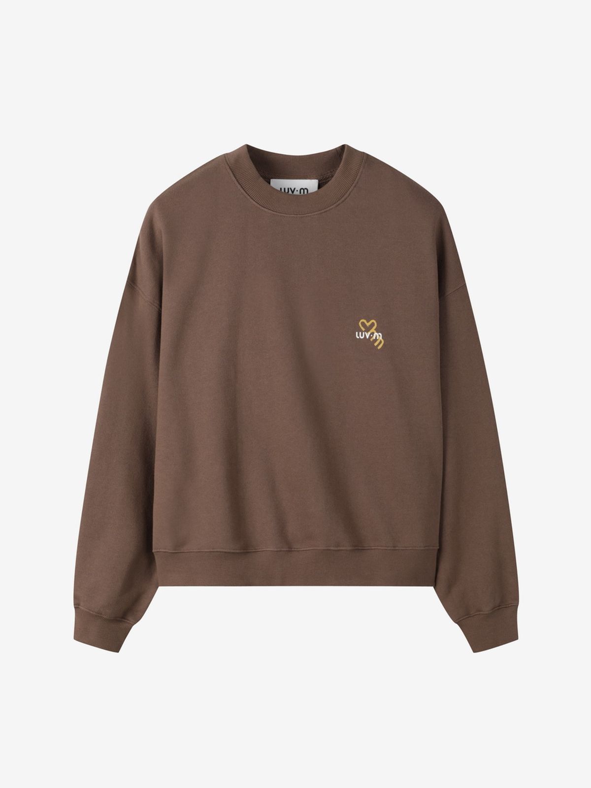 엘유브이엠(LUVM) BASIC SWEATSHIRT_BROWN