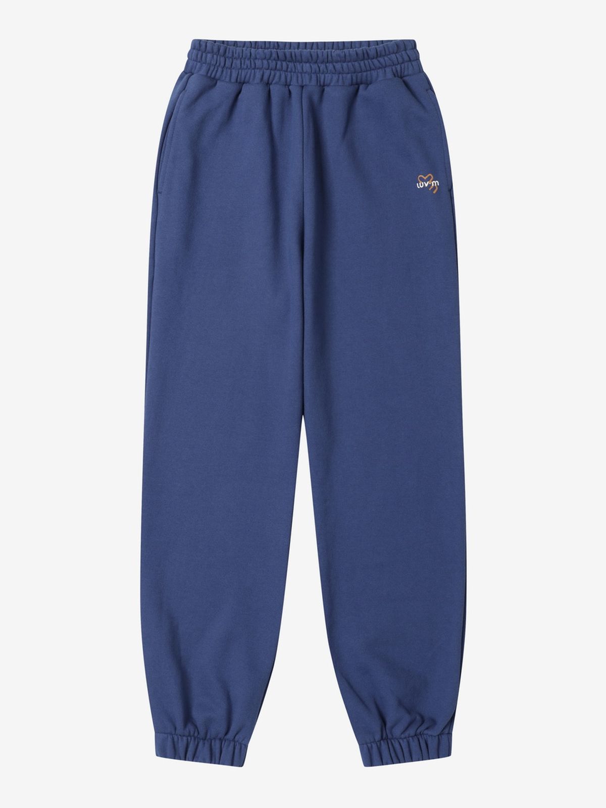 엘유브이엠(LUVM) LOGO SWEATPANTS_BLUE