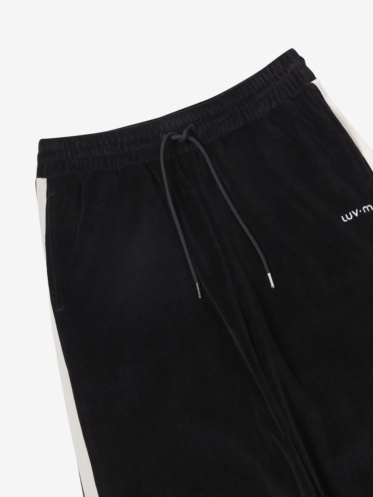 엘유브이엠(LUVM) STRING LINE PANTS_BLACK