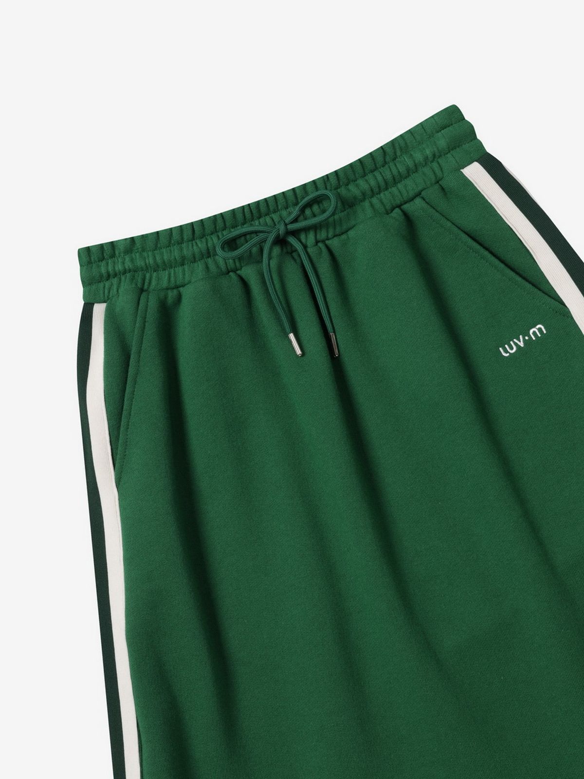 엘유브이엠(LUVM) STRING LINE SKIRT_GREEN