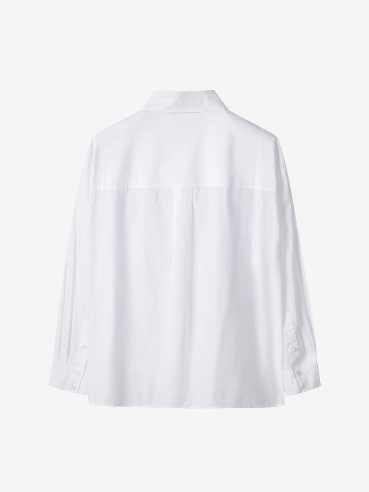 엘유브이엠(LUVM) LOGO COTTON SHIRTS_WHITE