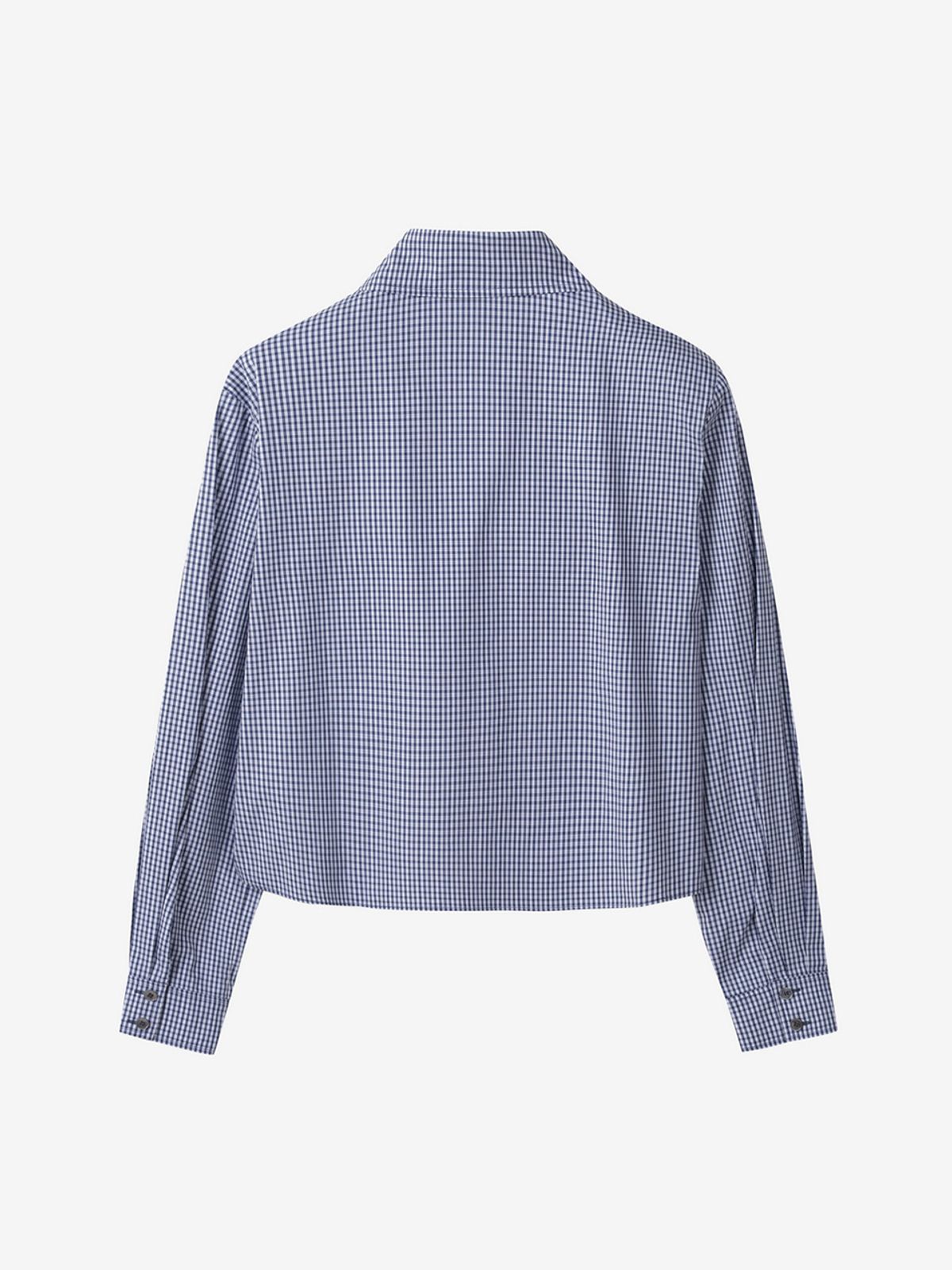 엘유브이엠(LUVM) COTTON CROP SHIRTS_CHECKED FABRIC