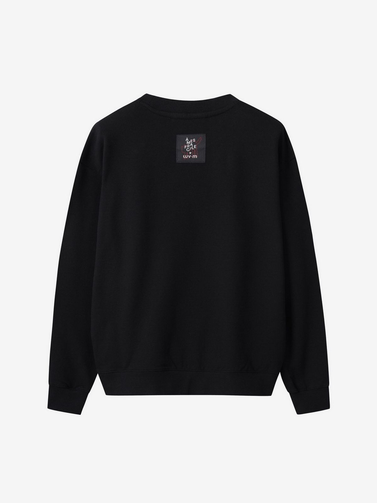 엘유브이엠(LUVM) LUVMITCHI SWEATSHIRT UNISEX_BLACK