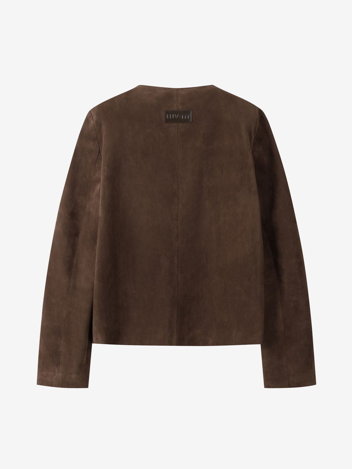엘유브이엠(LUVM) FAUX SUEDE DOUBLE JACKET_BROWN