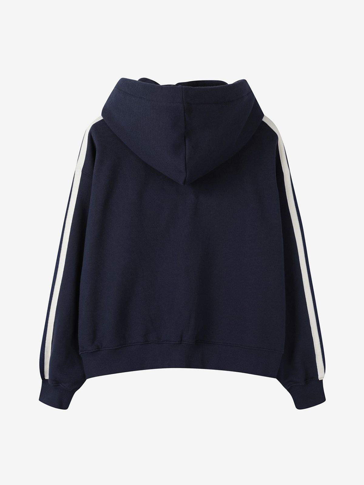 엘유브이엠(LUVM) LOGO HOOD ZIP-UP_NAVY