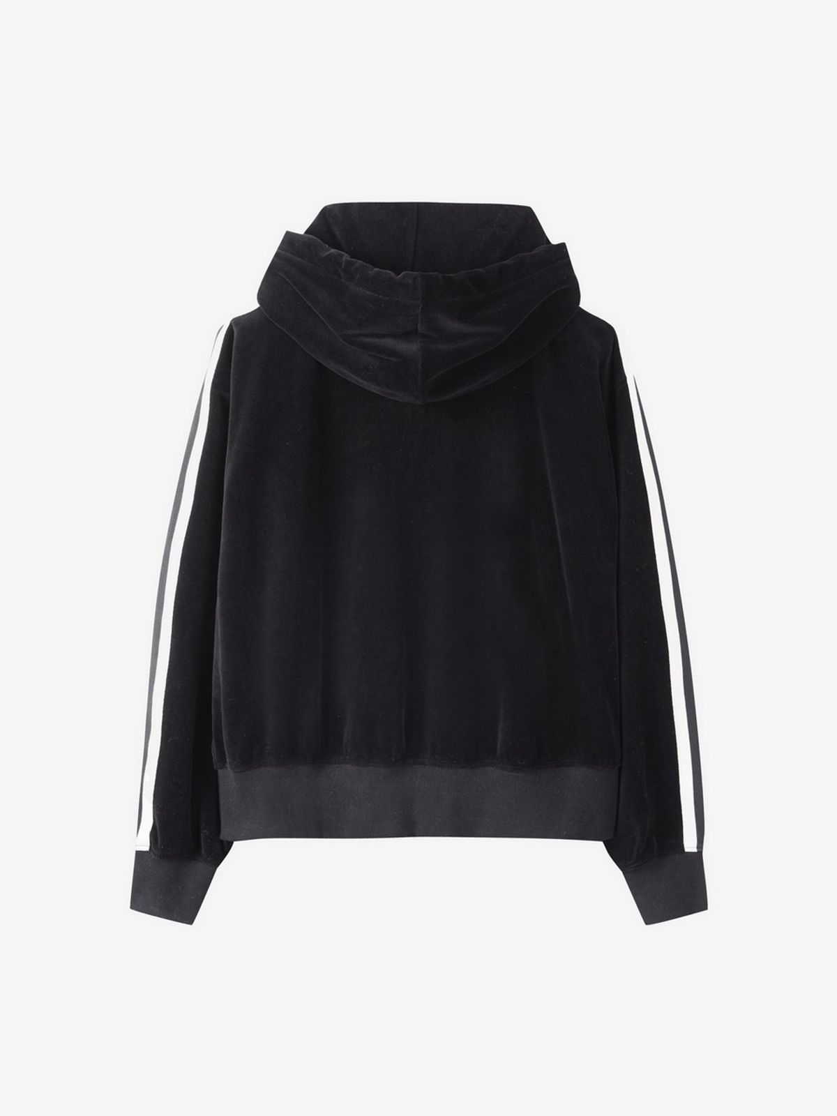 엘유브이엠(LUVM) LOGO HOOD ZIP-UP_BLACK