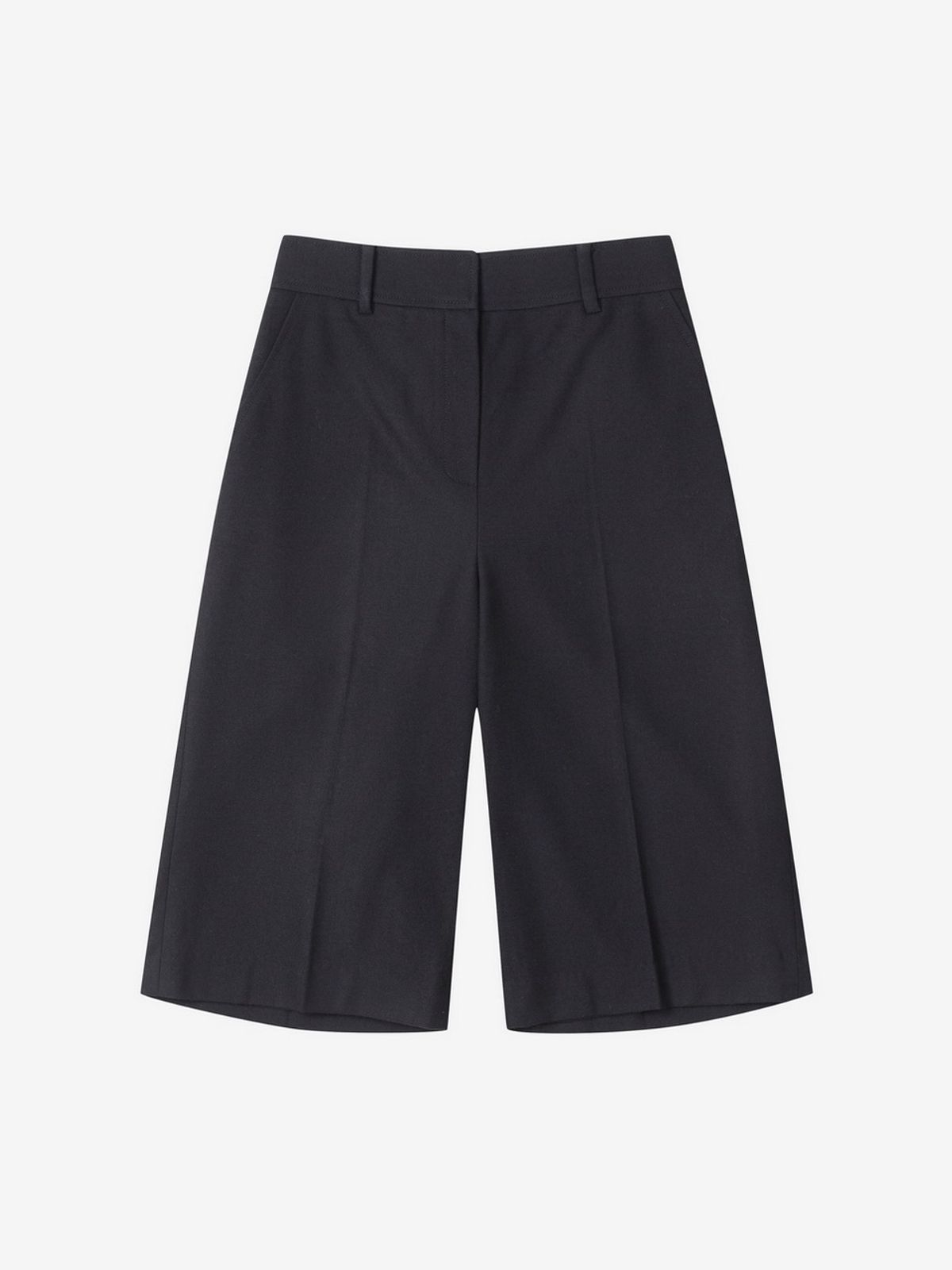 엘유브이엠(LUVM) HIGH-RISED BERMUDA PANTS_BLACK