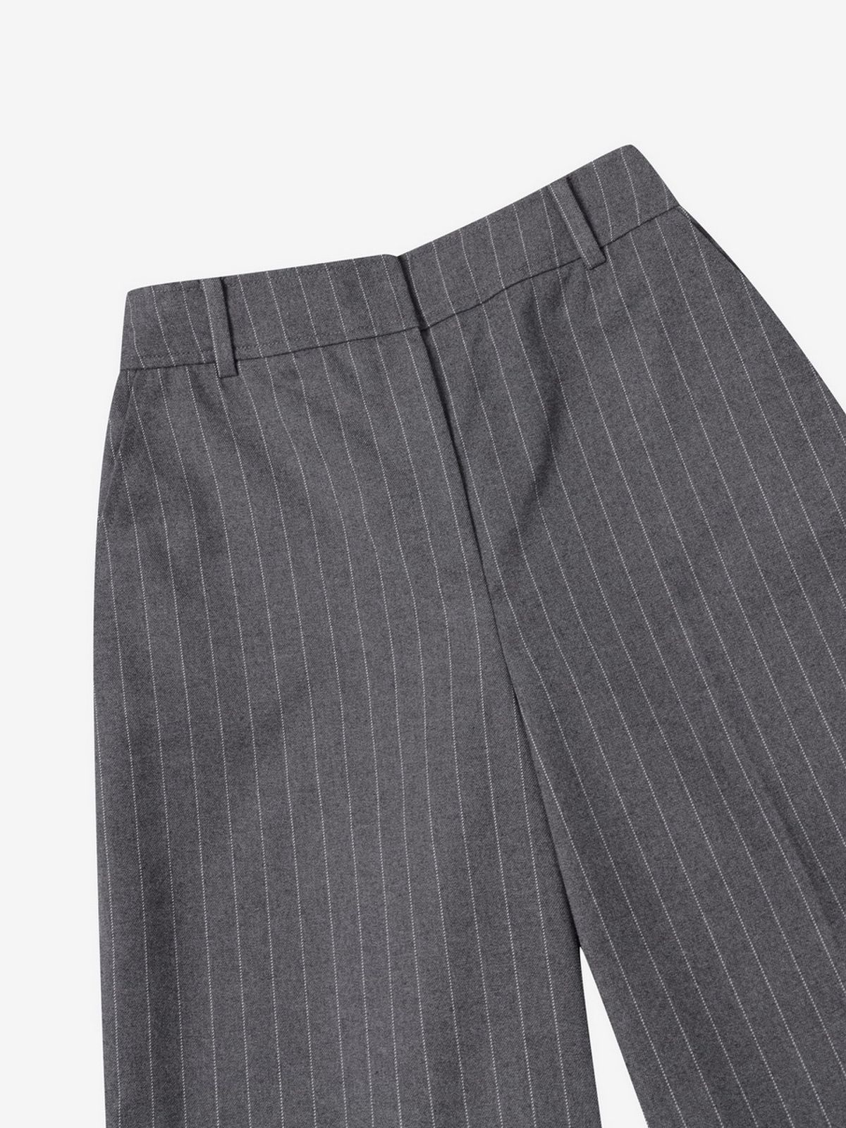 엘유브이엠(LUVM) HIGH-RISED BERMUDA PANTS_MELANGE GRAY