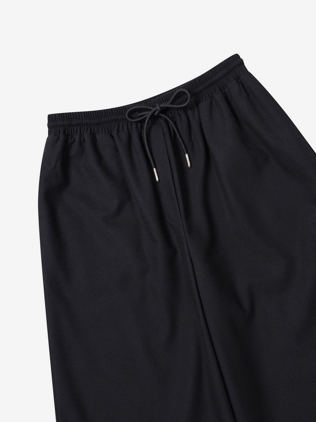 엘유브이엠(LUVM) BANDED WAIST WIDE PANTS_BLACK