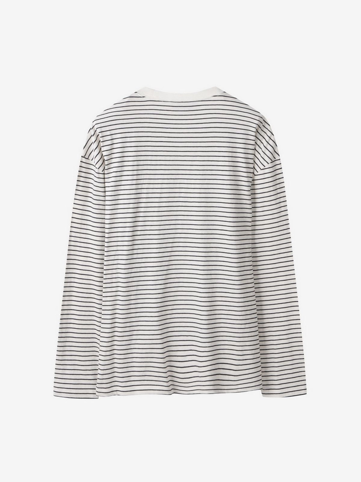 엘유브이엠(LUVM) STRIPE COTTON T-SHIRTS_CREAM