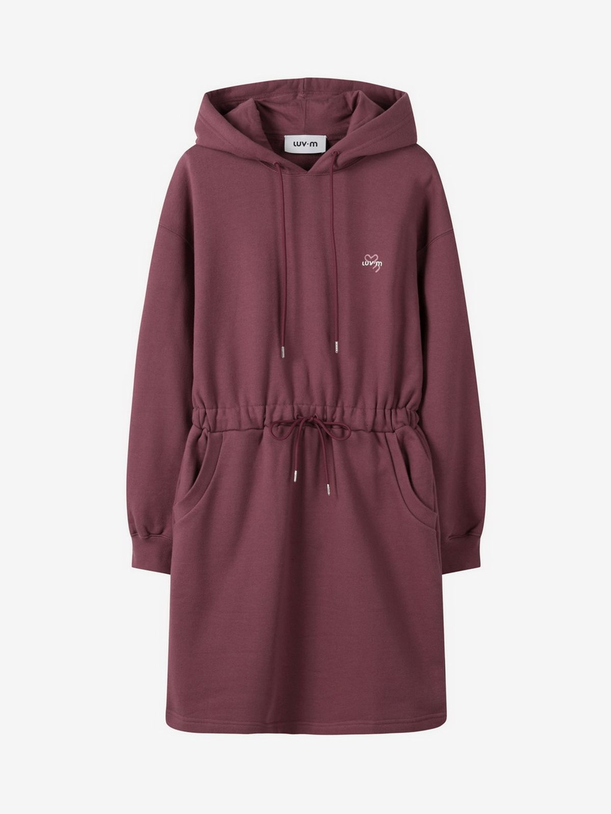 엘유브이엠(LUVM) HOOD JERSEY DRESS_WINE