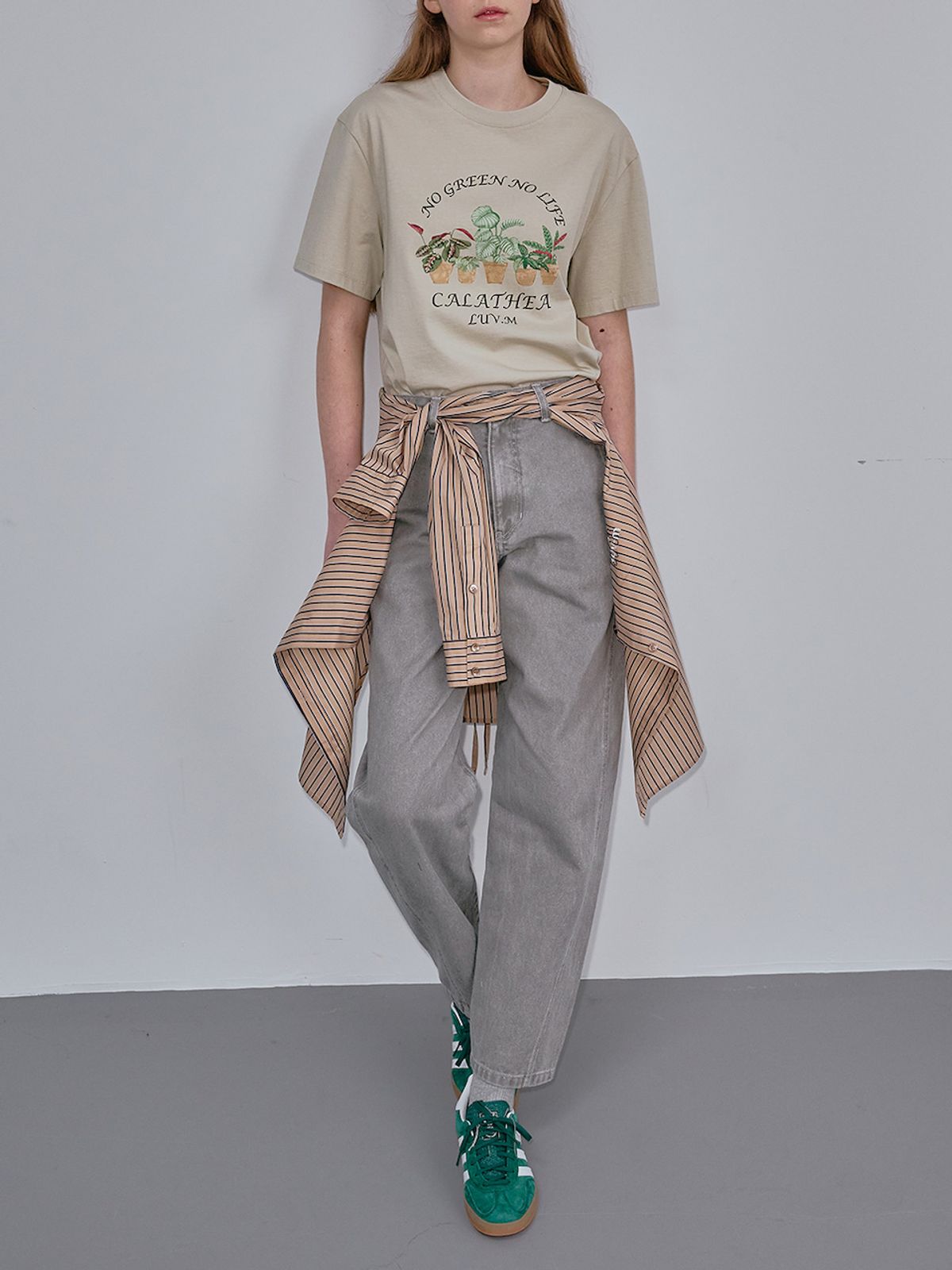 엘유브이엠(LUVM) DENIM PANTS_GRAY