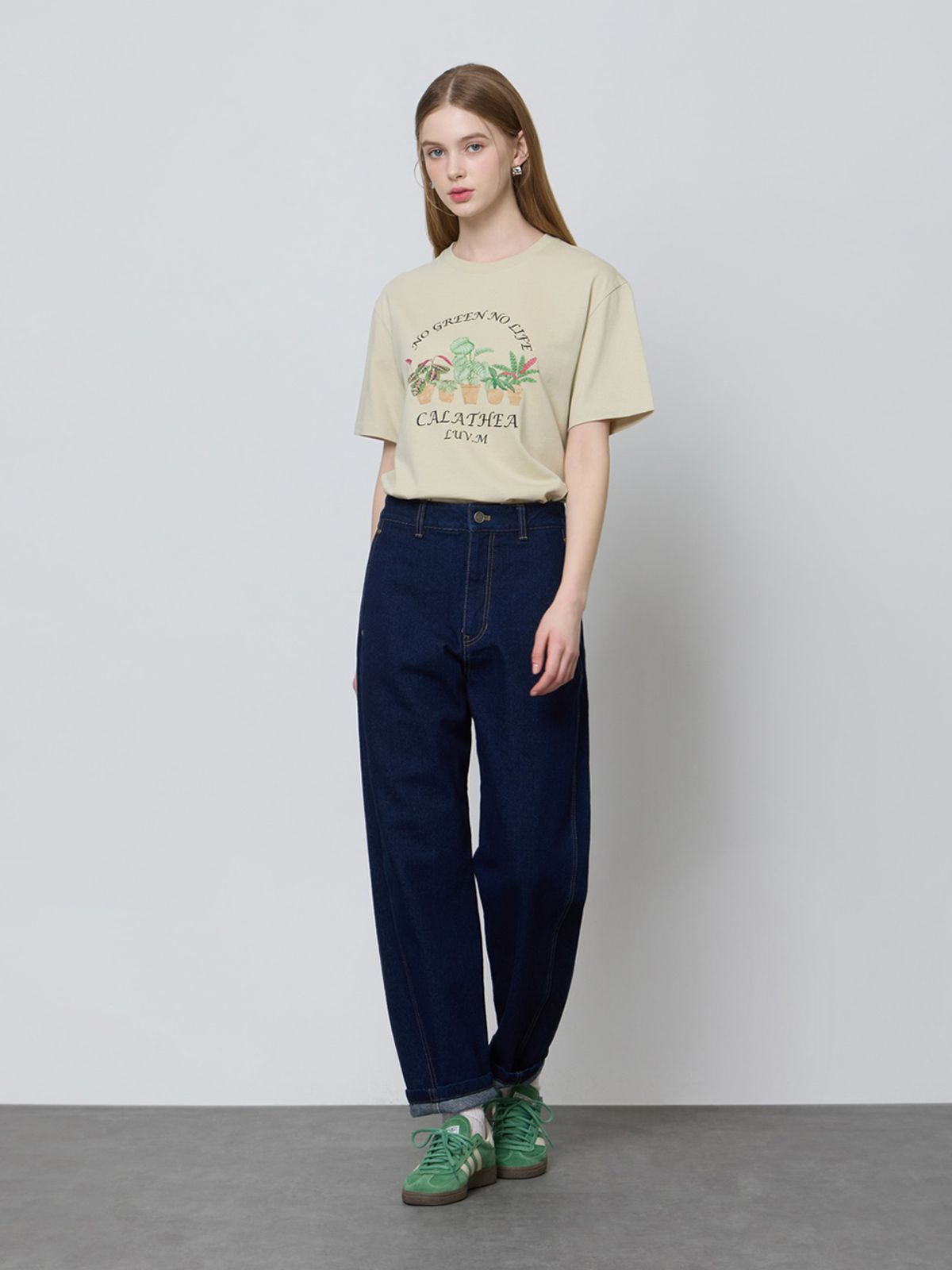 엘유브이엠(LUVM) DENIM PANTS_NAVY
