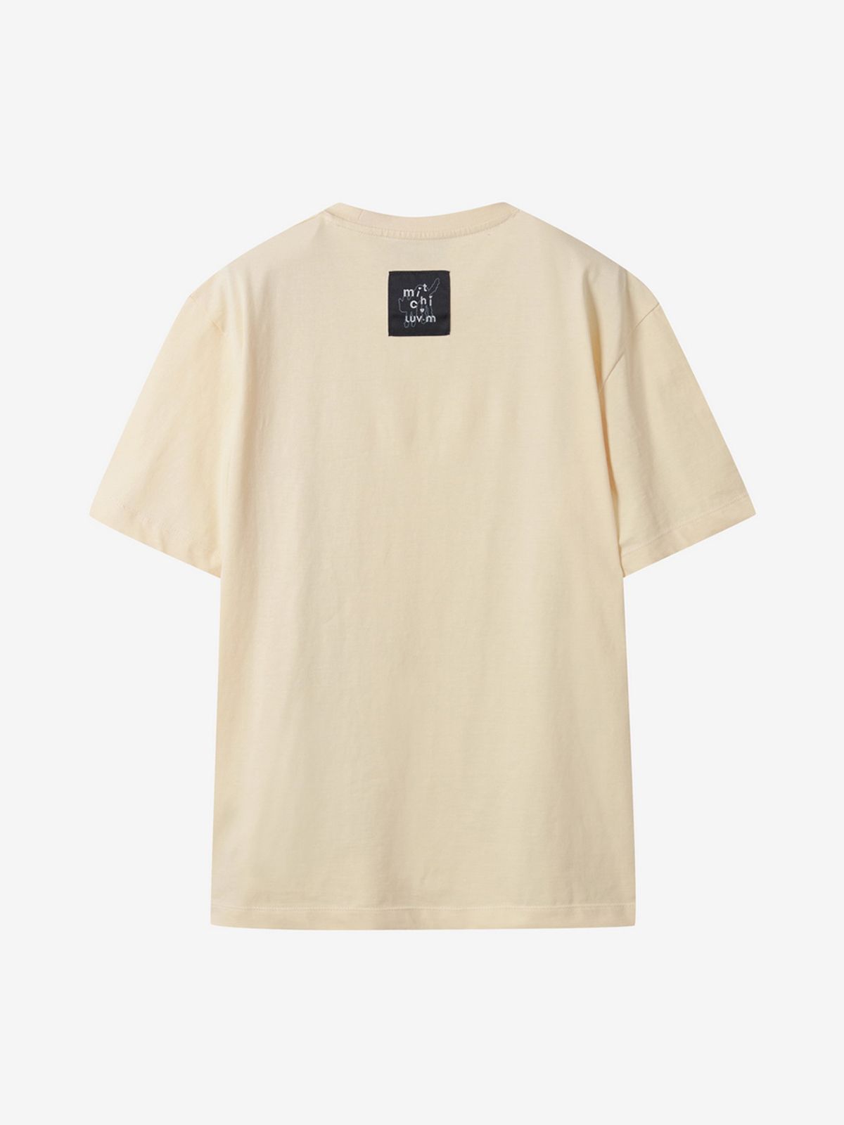 엘유브이엠(LUVM) UNISEX BASIC MITCHI T-SHIRT_YELLOW
