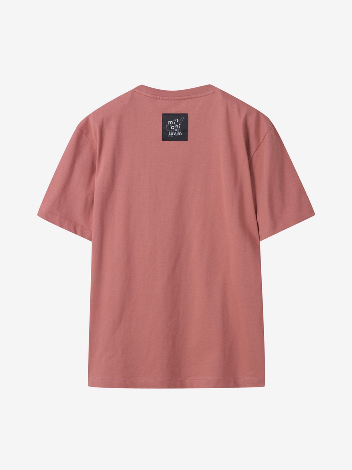 엘유브이엠(LUVM) UNISEX BASIC MITCHI T-SHIRT_SALMON